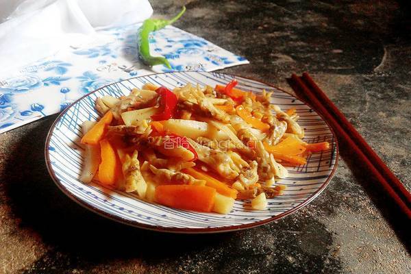 爆炒蛏子的做法图解7