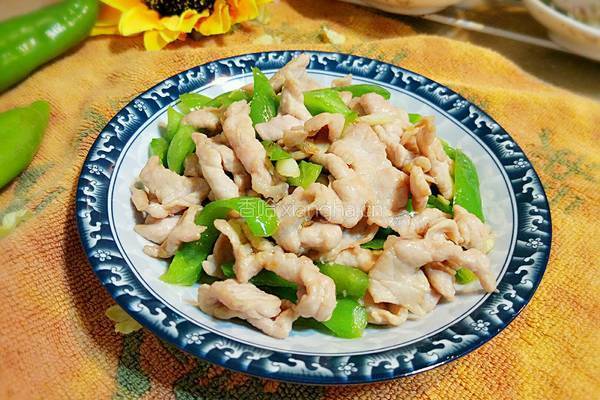清炒肉片的做法图解8