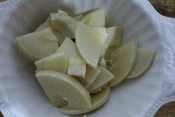 冬笋肉片的做法图解4
