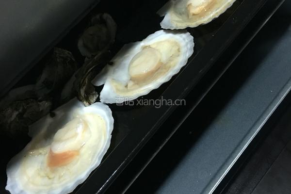 芝士烤扇贝的做法图解7
