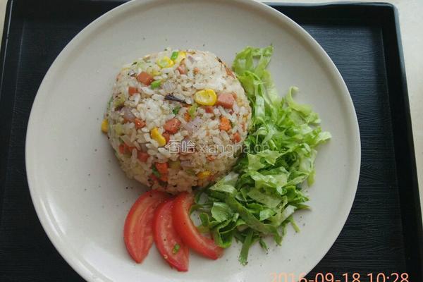 葱油炒饭