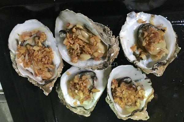 芝士焗生蚝的做法图解5