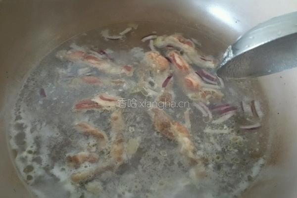 羊肉菠菜汤的做法图解4