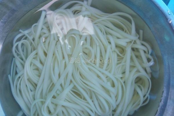 素打卤面的做法图解4