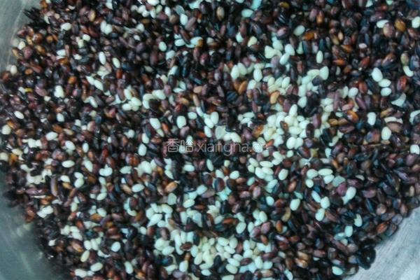 血糯米饭的做法图解3