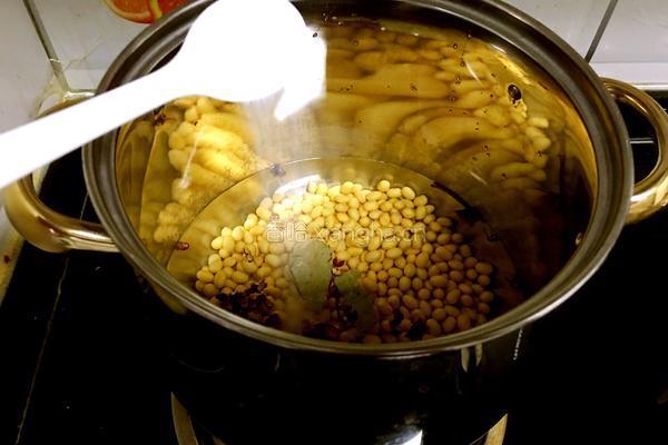 盐水黄豆的做法图解3