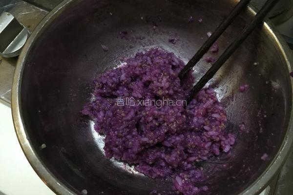 藜麦紫薯寿司卷的做法图解5