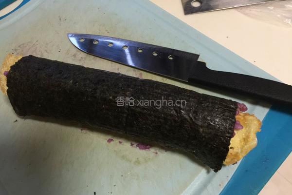 藜麦紫薯寿司卷的做法图解12