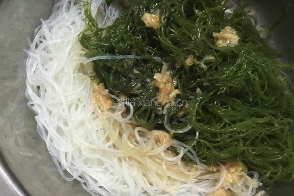 海藻芽拌粉丝的做法图解6