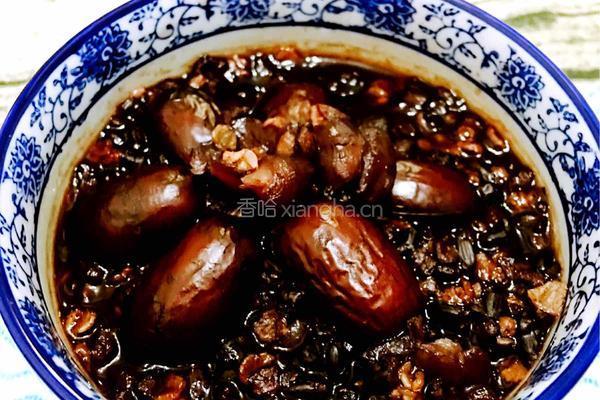 黑米燕麦粥的做法图解5