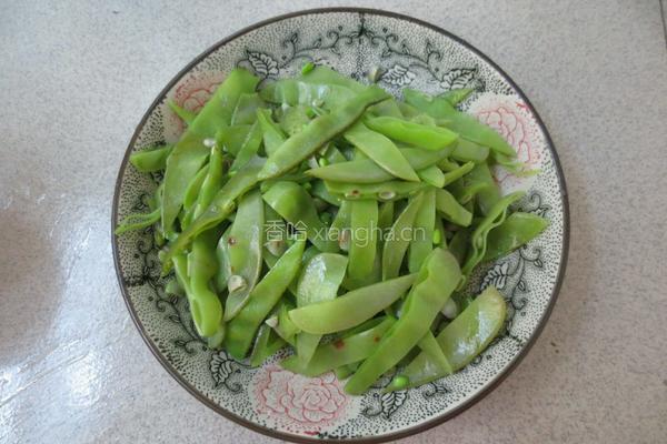 风味紫扁豆的做法图解5
