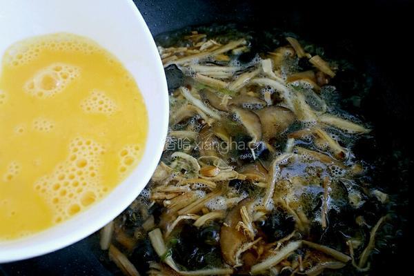 鸡丝打卤面的做法图解10