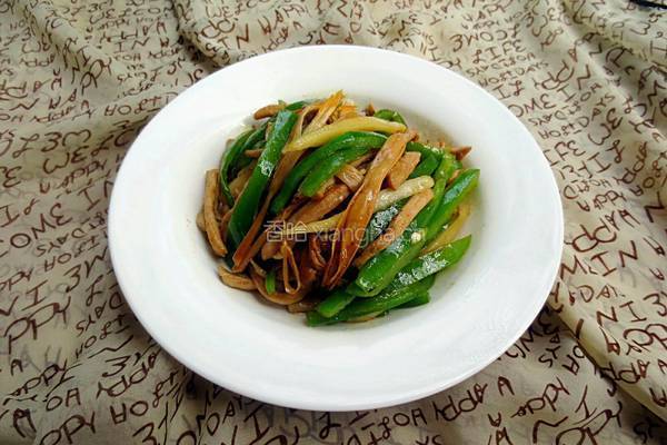 黄花炒肉的做法图解7