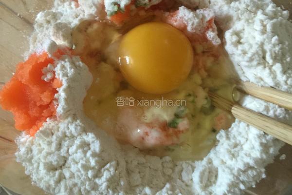 土豆胡萝卜素饼的做法图解2