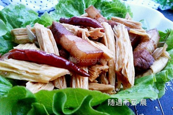 腐竹烧五花肉的做法图解12