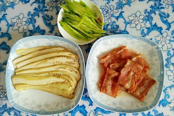 培根茄子卷的做法图解6
