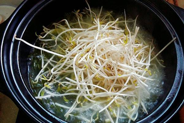 海带豆芽汤的做法图解6