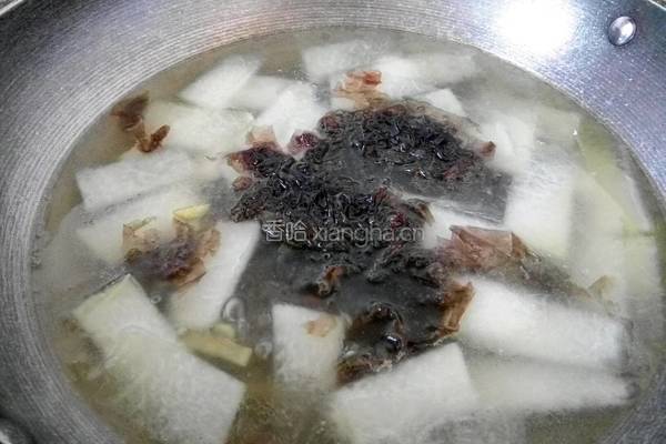 海藻冬瓜汤的做法图解8