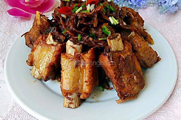 梅干菜烧排骨的做法图解16