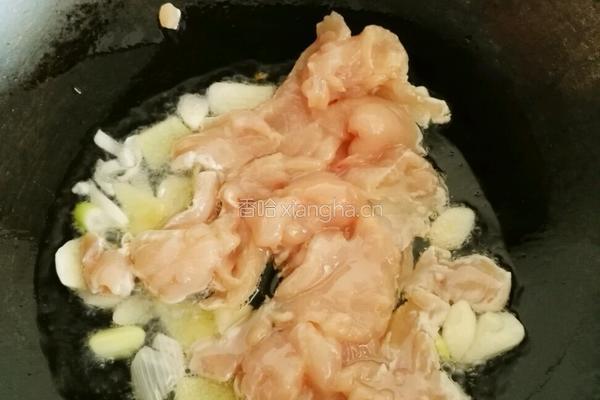 香菇冬瓜炒鸡片的做法图解9