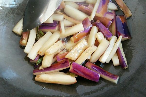 素烧茄子的做法图解4