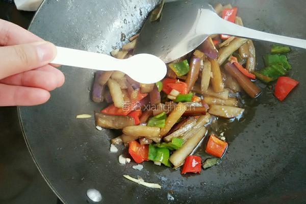 素烧茄子的做法图解10