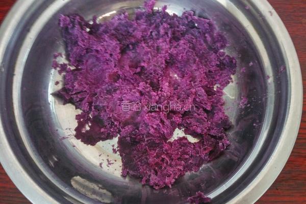 紫薯芋圆的做法图解3
