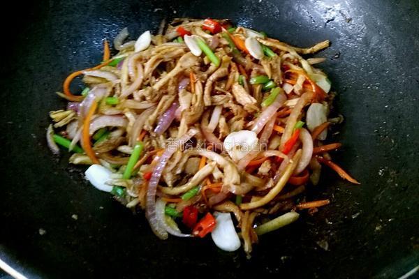 干锅牛肚的做法图解12