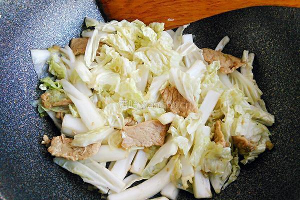 白菜炖冻豆腐的做法图解9