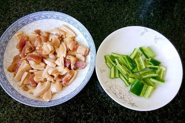 炒腩肉的做法图解2