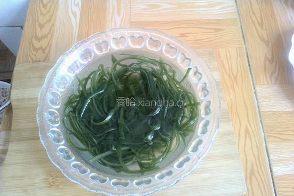 凉拌海带黄花菜的做法图解5