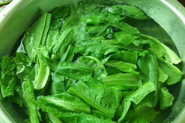 清炒青菜的做法图解3