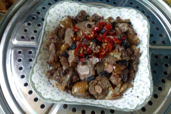 蒸咸鸭腿的做法图解7