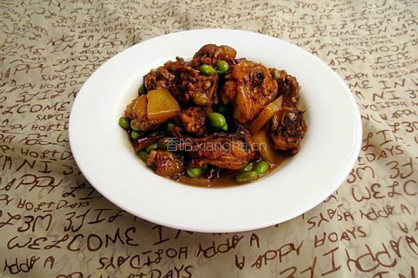 毛豆辣子鸡的做法图解12
