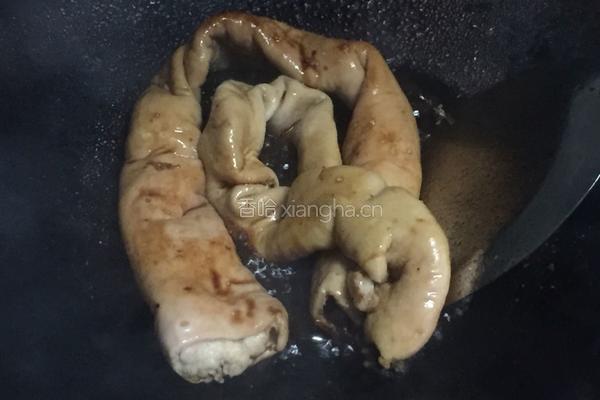卤猪肠的做法图解5