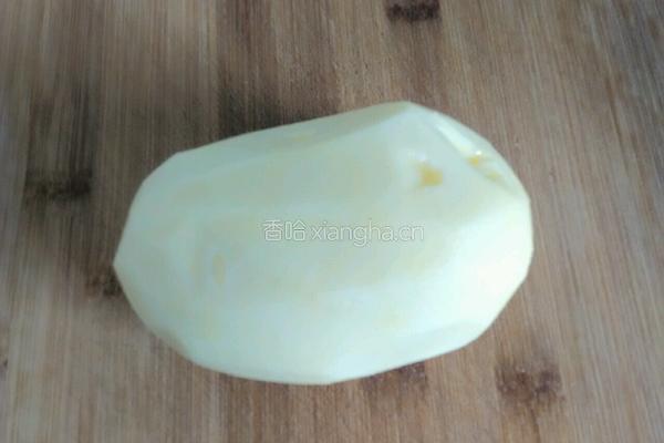香煎土豆片的做法图解1