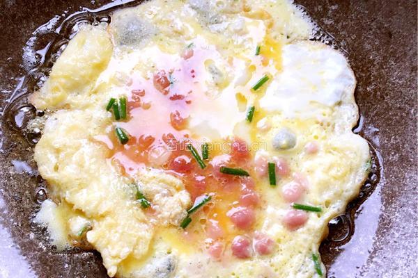 鸡蛋瘦肉饼的做法图解3