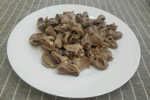 香辣鸡心的做法图解3