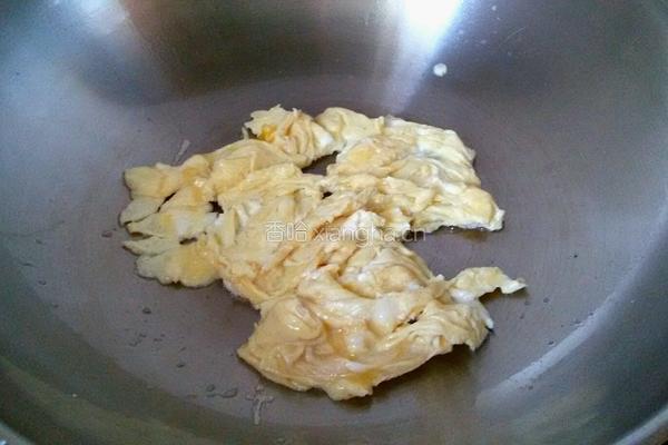 酸豆角炒蛋的做法图解4