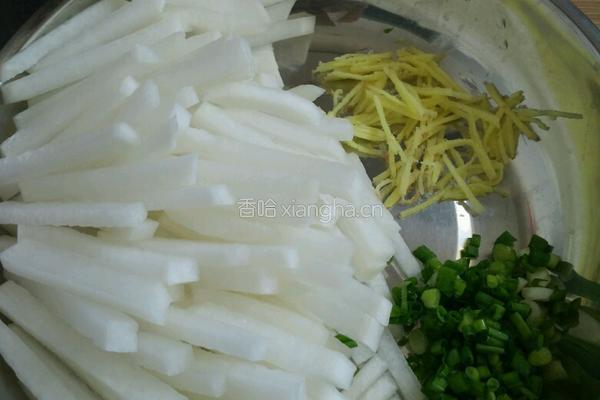 萝卜瘦肉粥的做法图解4