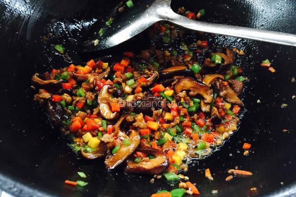 香菇肉末的做法图解10