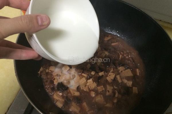 香菇肉末豆腐的做法图解14