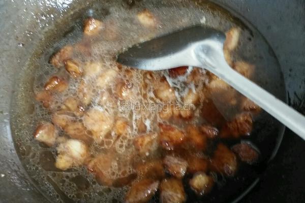 红烧梅花肉的做法图解6