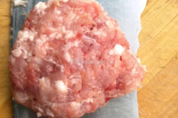 肉沫青豆的做法图解2