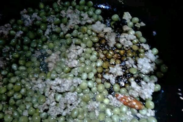 肉沫青豆的做法图解10