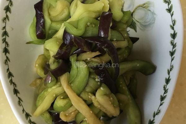 蚝油茄子的做法图解3