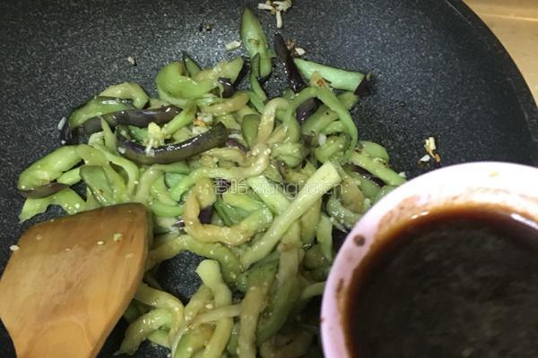 蚝油茄子的做法图解9