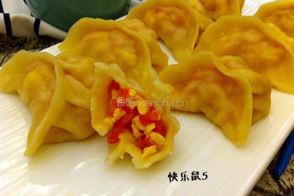 西红柿鸡蛋蒸饺的做法图解19