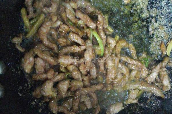 芥兰牛肉的做法图解6
