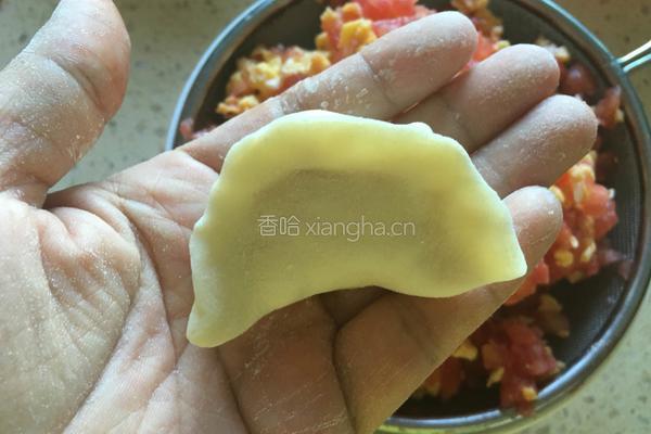 西红柿鸡蛋蒸饺的做法图解14